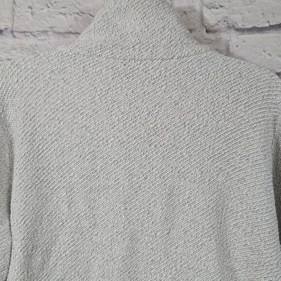 Soft Surroundings Westport Pullover Women's XL Boucle Cream Sweater Quarter Zip - Picture 12 of 14